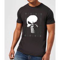 Marvel Punisher Men's Christmas T-Shirt - Black - XS
Marvel Punisher Men's Christmas T-Shirt - Black - XS
