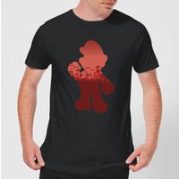 Nintendo Super Mario Silhouette Men's T-Shirt - Black - XS 
Nintendo Super Mario Silhouette Men's T-Shirt - Black - XS