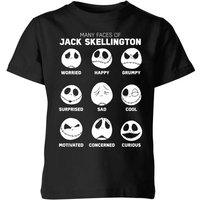 The Nightmare Before Christmas Jack Pumpkin Faces Collection Kids' T-Shirt - Black - 3-4 Years
The Nightmare Before Christmas Jack Pumpkin Faces Collection Kids' T-Shirt - Black - 3-4 Years