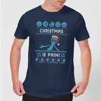 Rick and Morty Mr Meeseeks Pain Men's Christmas T-Shirt - Navy - XS
Rick and Morty Mr Meeseeks Pain Men's Christmas T-Shirt - Navy - XS