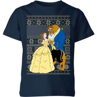 Disney Classic Beauty and The Beast Pattern Kids Christmas T-Shirt - Navy - 7-8 Years - Navy
Disney Classic Beauty and The Beast Pattern Kids Christmas T-Shirt - Navy - 7-8 Years - Navy