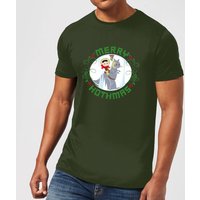 Star Wars Merry Hothmas Men's Christmas T-Shirt - Forest Green - XS
Star Wars Merry Hothmas Men's Christmas T-Shirt - Forest Green - XS