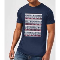 Star Wars AT-AT Pattern Men's Christmas T-Shirt - Navy - XS
Star Wars AT-AT Pattern Men's Christmas T-Shirt - Navy - XS