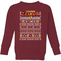 Nintendo Legend Of Zelda Pattern Kids' Christmas Sweatshirt - Burgundy - 3-4 Years
Nintendo Legend Of Zelda Pattern Kids' Christmas Sweatshirt - Burgundy - 3-4 Years