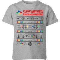 Nintendo SNES Pattern Kids' Christmas T-Shirt - Grey - 5-6 Years - Grey
Nintendo SNES Pattern Kids' Christmas T-Shirt - Grey - 5-6 Years - Grey