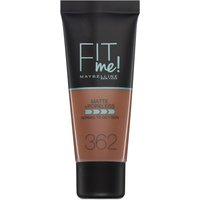 Fit Me! от Maybelline Матирующий тональный крем для сужения пор, 30 мл (разные оттенки) - 362 Deep Golden
Fit Me! от Maybelline Матирующий тональный крем для сужения пор, 30 мл (разные оттенки) - 362 Deep Golden