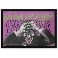 DC Comics Welcome To The Asylum Entrance Mat
DC Comics Welcome To The Asylum Entrance Mat