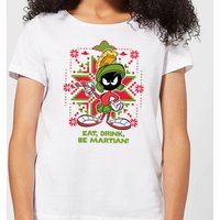 Looney Tunes Eat Drink Be Martian Women's Christmas T-Shirt - White - XXL
Looney Tunes Eat Drink Be Martian Women's Christmas T-Shirt - White - XXL