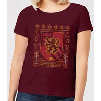 Harry Potter Gryffindor Crest Women's Christmas T-Shirt - Burgundy - M
Harry Potter Gryffindor Crest Women's Christmas T-Shirt - Burgundy - M