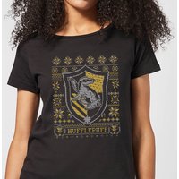 Harry Potter Hufflepuff Crest Women's Christmas T-Shirt - Black - 3XL
Harry Potter Hufflepuff Crest Women's Christmas T-Shirt - Black - 3XL