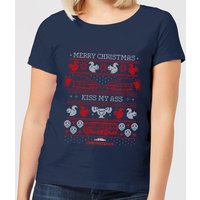 National Lampoon Merry Christmas Knit Women's Christmas T-Shirt - Navy - S, Blue
National Lampoon Merry Christmas Knit Women's Christmas T-Shirt - Navy - S, Blue