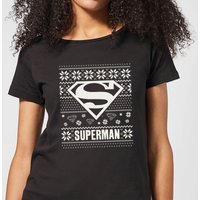 DC Superman Knit Pattern Women's Christmas T-Shirt - Black - XXL
DC Superman Knit Pattern Women's Christmas T-Shirt - Black - XXL