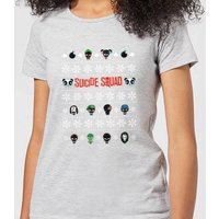 DC Suicide Squad Women's Christmas T-Shirt - Grey - S, Gray
DC Suicide Squad Women's Christmas T-Shirt - Grey - S, Gray
