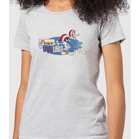 Looney Tunes Peace Among Earthlings Women's Christmas T-Shirt - Grey - XS, Gray
Looney Tunes Peace Among Earthlings Women's Christmas T-Shirt - Grey - XS, Gray