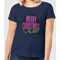 National Lampoon Merry Christmas (Kiss My @$$) Women's Christmas T-Shirt - Navy - M, Blue
National Lampoon Merry Christmas (Kiss My @$$) Women's Christmas T-Shirt - Navy - M, Blue