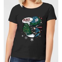 DC Superman Peace On Earth Women's Christmas T-Shirt - Black - 3XL
DC Superman Peace On Earth Women's Christmas T-Shirt - Black - 3XL