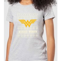 DC Wonder Woman Women's Christmas T-Shirt - Grey - M, Gray
DC Wonder Woman Women's Christmas T-Shirt - Grey - M, Gray