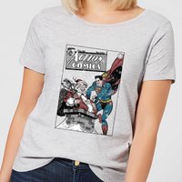 DC Superman Action Comics Women's Christmas T-Shirt - Grey - XL, Gray
DC Superman Action Comics Women's Christmas T-Shirt - Grey - XL, Gray