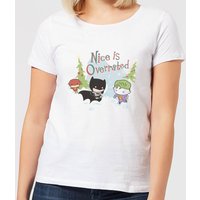 DC Nice Is Overrated Women's Christmas T-Shirt - White - S
DC Nice Is Overrated Women's Christmas T-Shirt - White - S