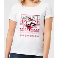 DC Harley Quinn Women's Christmas T-Shirt - White - L
DC Harley Quinn Women's Christmas T-Shirt - White - L