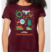 National Lampoon Griswold Christmas Starter Pack Women's Christmas T-Shirt - Burgundy - L
National Lampoon Griswold Christmas Starter Pack Women's Christmas T-Shirt - Burgundy - L