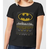 DC Seasons Greetings From Gotham Women's Christmas T-Shirt - Black - S
DC Seasons Greetings From Gotham Women's Christmas T-Shirt - Black - S