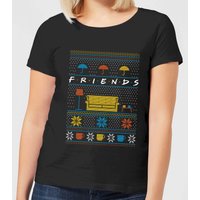 Friends Sofa Knit Women's Christmas T-Shirt - Black - XXL
Friends Sofa Knit Women's Christmas T-Shirt - Black - XXL