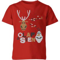 Disney Frozen Olaf and Sven Kids' Christmas T-Shirt - Red - 11-12 Years
Disney Frozen Olaf and Sven Kids' Christmas T-Shirt - Red - 11-12 Years