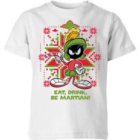 Looney Tunes Eat Drink Be Martian Kids' Christmas T-Shirt - White - 11-12 Years
Looney Tunes Eat Drink Be Martian Kids' Christmas T-Shirt - White - 11-12 Years