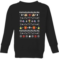 Muppets Pattern Kids' Christmas Sweatshirt - Black - 11-12 Years 
Muppets Pattern Kids' Christmas Sweatshirt - Black - 11-12 Years