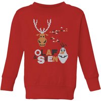 Disney Frozen Olaf and Sven Kids' Christmas Sweatshirt - Red - 9-10 Years
Disney Frozen Olaf and Sven Kids' Christmas Sweatshirt - Red - 9-10 Years