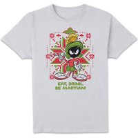 Looney Tunes Eat Drink Be Martian Men's Christmas T-Shirt - White - L
Looney Tunes Eat Drink Be Martian Men's Christmas T-Shirt - White - L