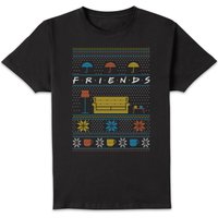 Friends Sofa Knit Men's Christmas T-Shirt - Black - XL
Friends Sofa Knit Men's Christmas T-Shirt - Black - XL