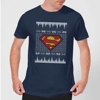 DC Superman Knit Men's Christmas T-Shirt - Navy - L
DC Superman Knit Men's Christmas T-Shirt - Navy - L