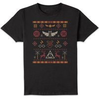 Harry Potter Knit Men's Christmas T-Shirt - Black - 4XL
Harry Potter Knit Men's Christmas T-Shirt - Black - 4XL