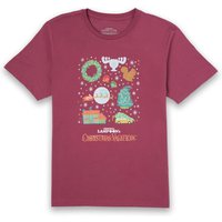 National Lampoon Griswold Christmas Starter Pack Men's Christmas T-Shirt - Burgundy - S
National Lampoon Griswold Christmas Starter Pack Men's Christmas T-Shirt - Burgundy - S