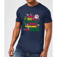 Elf Christmas Cheer Men's Christmas T-Shirt - Navy - XXL
Elf Christmas Cheer Men's Christmas T-Shirt - Navy - XXL