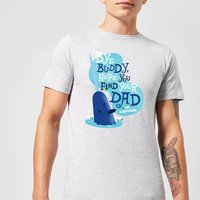 Elf Bye Buddy Men's Christmas T-Shirt - Grey - XS
Elf Bye Buddy Men's Christmas T-Shirt - Grey - XS