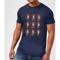 Elf Faces Men's Christmas T-Shirt - Navy - S
Elf Faces Men's Christmas T-Shirt - Navy - S