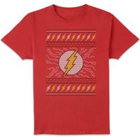 DC Flash Knit Men's Christmas T-Shirt - Red - M
DC Flash Knit Men's Christmas T-Shirt - Red - M