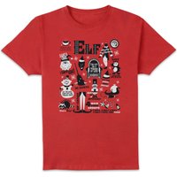 Elf Men's Christmas T-Shirt - Red - XL
Elf Men's Christmas T-Shirt - Red - XL