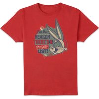 Looney Tunes I'm The Reason There Is A Naughty List Men's Christmas T-Shirt - Red - L
Looney Tunes I'm The Reason There Is A Naughty List Men's Christmas T-Shirt - Red - L