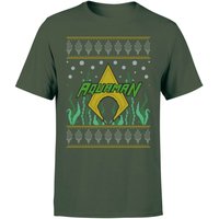 DC Aquaman Knit Men's Christmas T-Shirt - Forest Green - M
DC Aquaman Knit Men's Christmas T-Shirt - Forest Green - M