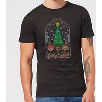 Harry Potter Hogwarts Tree Men's Christmas T-Shirt - Black - XS
Harry Potter Hogwarts Tree Men's Christmas T-Shirt - Black - XS