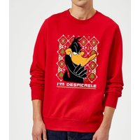 Looney Tunes Daffy Duck Knit Christmas Sweater - Red - M
Looney Tunes Daffy Duck Knit Christmas Sweater - Red - M