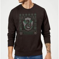 Harry Potter Slytherin Crest Christmas Sweater - Black - M
Harry Potter Slytherin Crest Christmas Sweater - Black - M