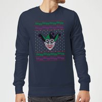 DC Joker Knit Christmas Sweater - Navy - L, Blue
DC Joker Knit Christmas Sweater - Navy - L, Blue