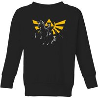 Nintendo Legend Of Zelda Hyrule Link Kids' Sweatshirt - Black - 11-12 Years
Nintendo Legend Of Zelda Hyrule Link Kids' Sweatshirt - Black - 11-12 Years