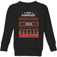 Nintendo Mario Kart Here We Go Kids' Christmas Sweatshirt - Black - 3-4 Years
Nintendo Mario Kart Here We Go Kids' Christmas Sweatshirt - Black - 3-4 Years
