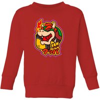 Nintendo Super Mario Bowser Kanji Kids' Sweatshirt - Red - 11-12 Years
Nintendo Super Mario Bowser Kanji Kids' Sweatshirt - Red - 11-12 Years